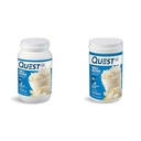 Quest Vanilla Laitshake poudre de protéines, 24g de protéines, 1g de sucre, 3 & 1,6 livre, faible teneur en glucides, sans gluten, 43 & 23 portions