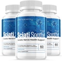 (3 Pack) Sciatisoothe Supplement for Sciatica, Sciati Soothe Nerve Health, Sciatisoothe Capsules Vitamins, Sciatisoothe Advanced Overall Wellness Support Maximum Strength Formula USA (180 Capsules)
