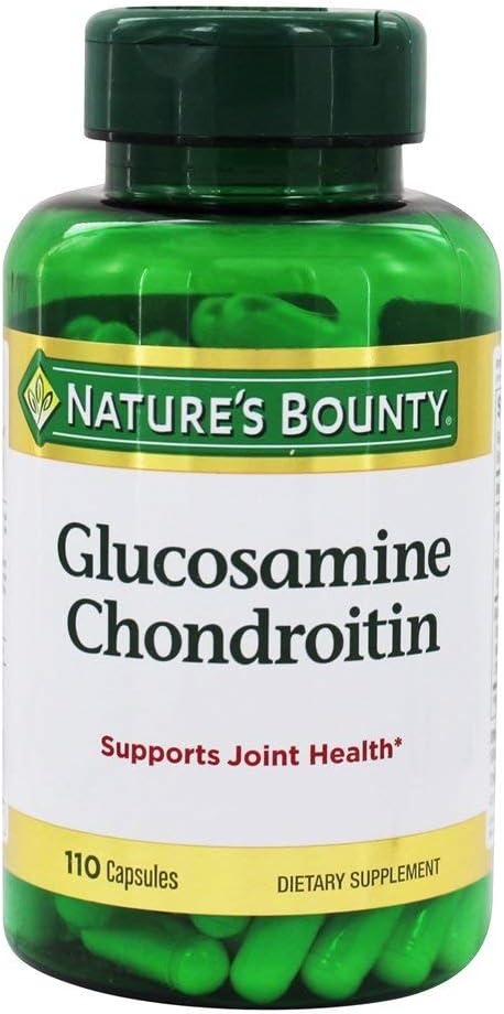Bounty Glucosamine Complex Capsules de Chondroïtine de Nature 110 ea