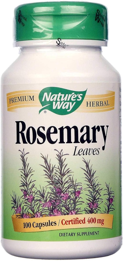 Rosemary Leaves 100 Capsules (Pack of 2)
