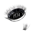 Lashify Plushy Tame 14mm Gossamer cils en noir, facile bricolage faux cils pour un volumineux pourtant encore naturel look