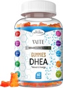 DHEA 50mg Gummies pour les hommes et les femmes – Hormone Balance, Energy & Mood Support – Immune System Booster – Vegan, sans gluten, non-OGM – Perimenopause et supplément à la ménopause 60 Chews