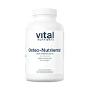 Nutrients vitaux Ostéo-Nutrients (Vitamine K2 + D3, Calcium, et Magnésium pour le soutien des os et du cœur)*