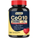 DRFOSTER Coq10 200mg, Coenzyme Q10 pour la production d'antioxydants et d'énergie, 6X Absorption supérieure Cq10 avec vitamine E et PQQ et extrait de poivre noir, Co q 10 Supplément 120 portions