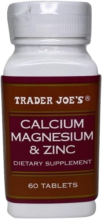 Trader Joe's Calcium Magnésium & Zinc 60 Comprimé