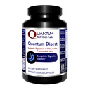 Quantum Nutrition Labs Quantum Digest - Enzymes de la santé digestive pour les femmes et les hommes, Soutien de la digestion pour la santé de Gut, pilules enzymatiques Vegan entièrement actives - 60 capsules végétariennes