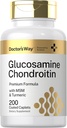 Doctor's Way Glucosamine Chondroïtine MSM Turmeric.