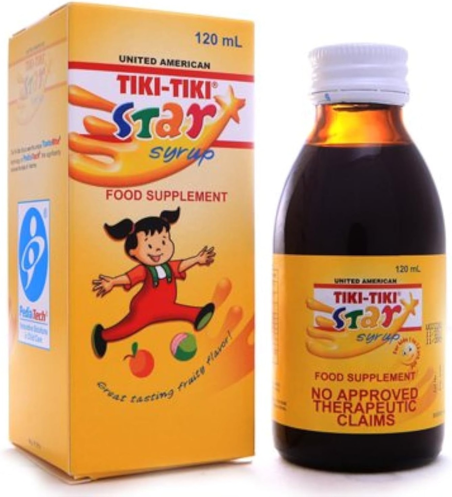 2 Syrup Tiki-Tiki Star Plus (2 x 120ml)