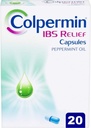 Colpermin Capsules d'huile de menthe poivrée 20 Capsules pour le syndrome de Bowel irritable