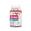 SlimFast Apple Cider Vinegar Gummies, Dietary Supplement with 500mg Organic Apple Cider Vinegar per Serving, Crisp Apple Flavor, 45 Servings (Packaging May Vary)
