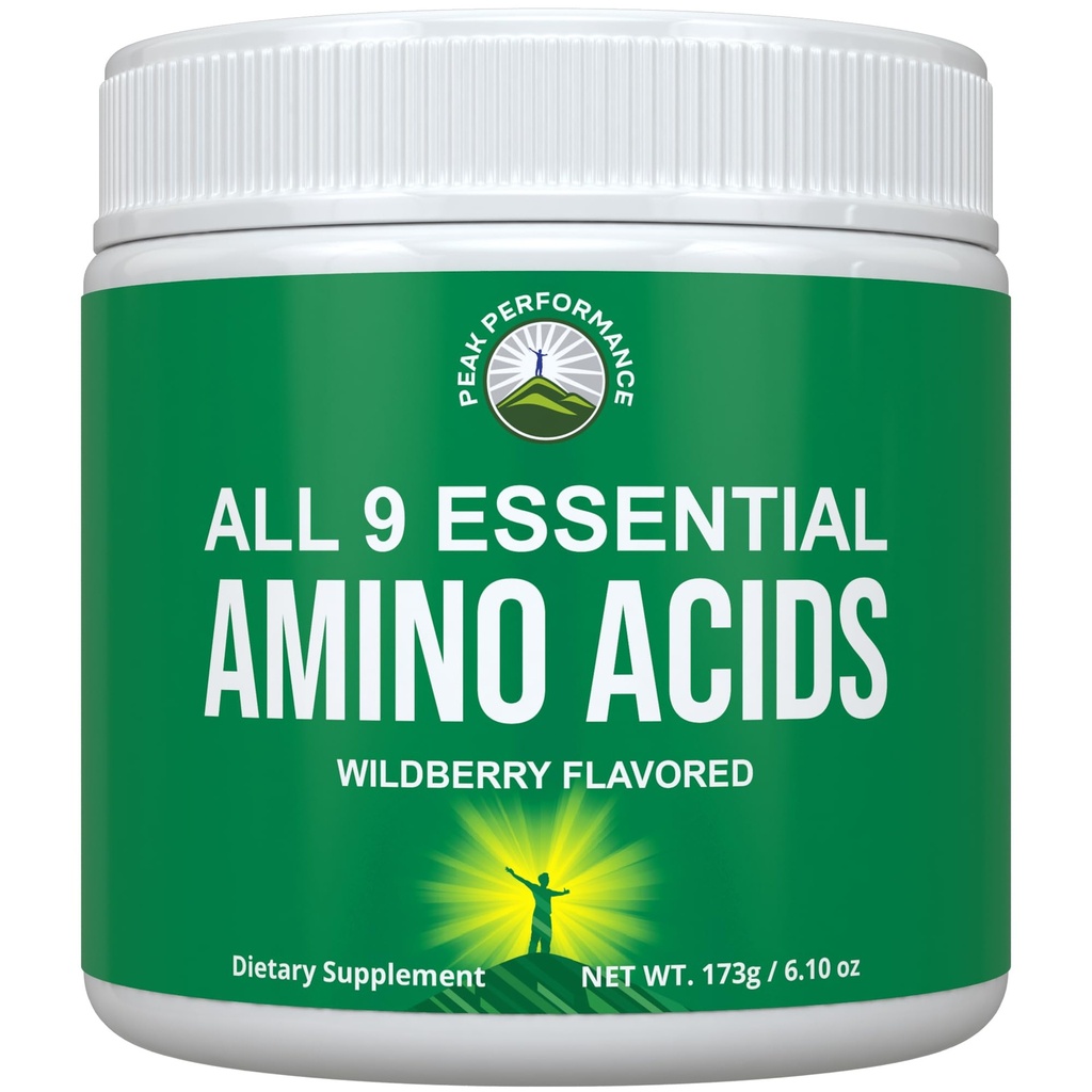 Tous les acides aminés essentiels en poudre. Pré + pendant + après l'entraînement avec les AAE + BCAA pour l'énergie, la croissance musculaire et la récupération. Non-OGM BCAA et EAA poudres pour hommes + femmes. 3ème partie testée. Mûres sauvages