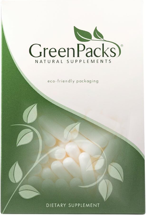 GreenPacks® GABA 750 mg Supplément - 60 Capsules