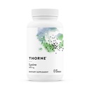 THORNE - Lysine - Acides aminés essentiels pour la santé de la peau, la production d'énergie et la fonction immunitaire* - 500 mg - 60 portions