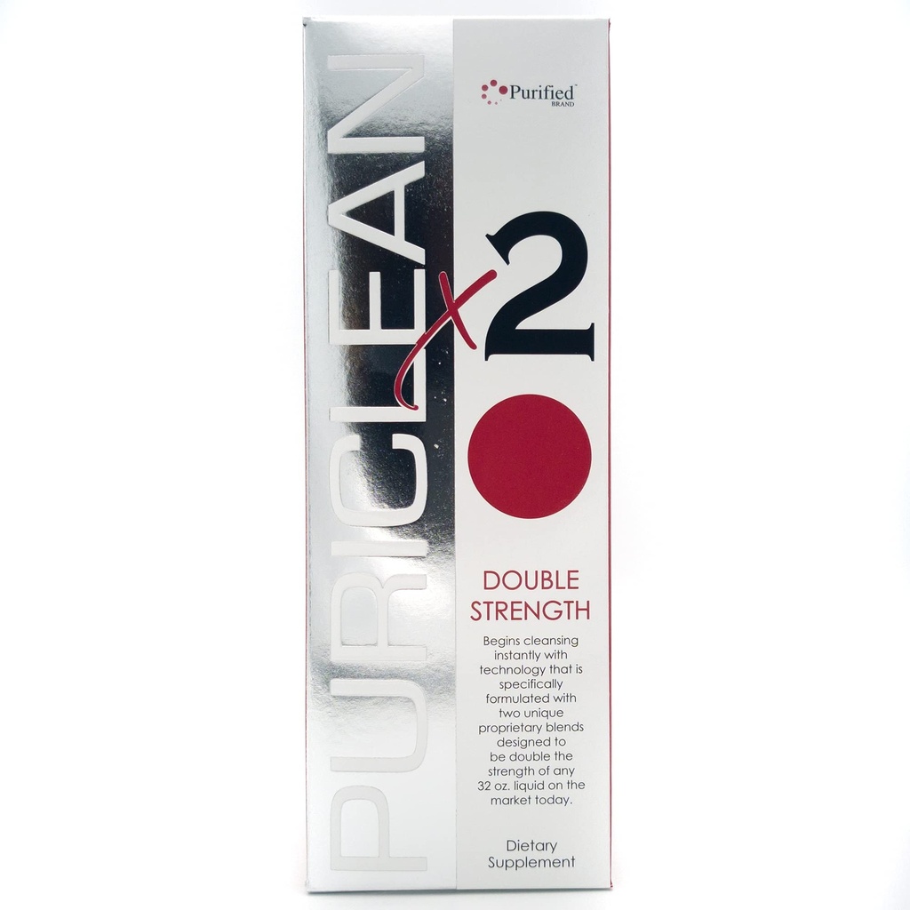 Wellgenix Puriclean X2 Detox Drink, technologie de nettoyage instantané - formulation spécifique W/Deux mélanges exclusifs uniques (1 pack)