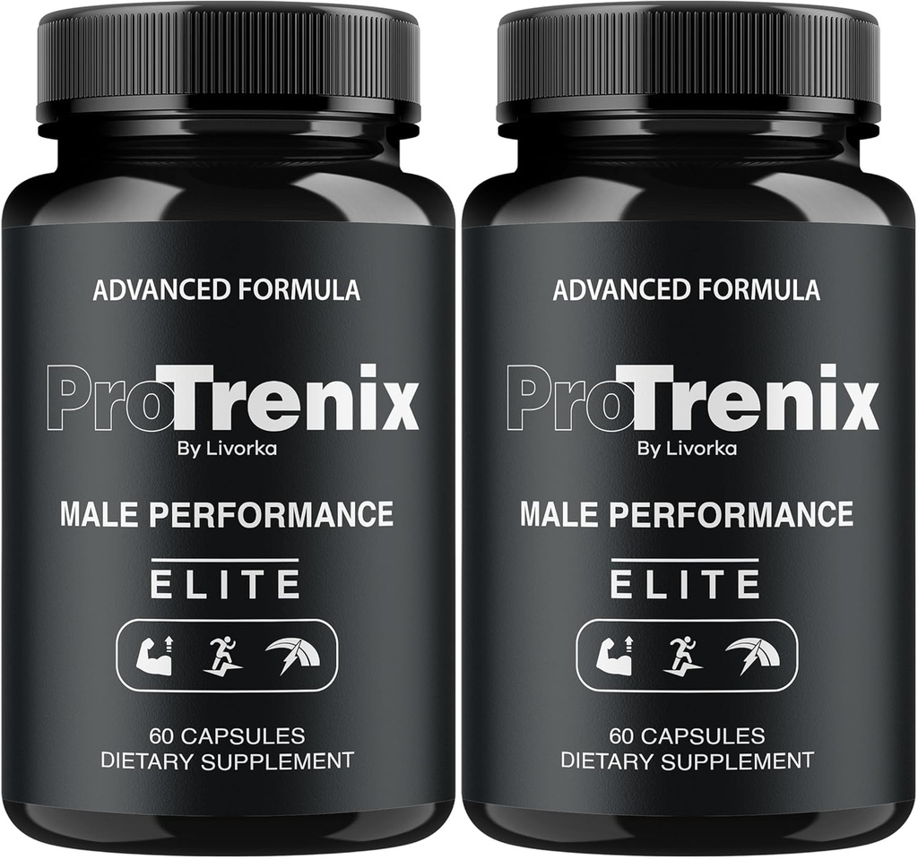 (2 Pack) Pills ProTrenix, Pills ProTrenix pour hommes, Capsules ProTrenix, Capsules ProTrenix Suppléments Toutes naturelles - Formule Premium, Formule ProTrenix Advanced, 120 Capsules pour 2 mois