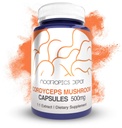 Nootropics Dépôt Cordyceps Capsules de Champignons: 500mg environ 60 Comte: Cordyceps militaris: tout le corps fruité Champignon Exracte: soutient le système immunitaire sain