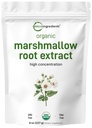 Micro Ingredients Bio Marshmallow Root Powder, 8 Once, Filler Free et traditionnellement utilisé, soutient la santé gastro-intestinale digestive, non irradiée et sans OGM, végétalien amical