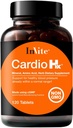 InVite Health Cardio Hx® - Soutien pour la santé circulatoire, cardiaque et cardiovasculaire - Contient Magnésium, Taurine, Berry Hawthorn - 120 comprimés (2-Pack)
