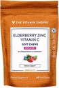 Fraise, zinc et vitamine C Chews tendres - Soutien immunitaire - Berry mélangé (60 Chews doux)