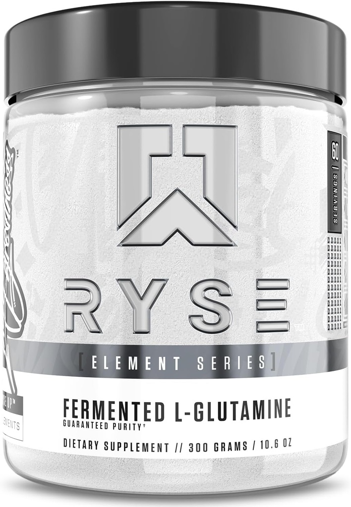 Série d'éléments RYSE Fermenté L-Glutamine Amino-Acid.