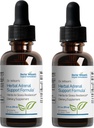 Formules originales de Dr Wilson 2-Pack Herbal Adrénal Support Formule 2 Onces liquides