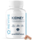 Revive MD Kidney Support Supplement for Men & Women – Kidney Cleanse & Detox Capsules for Overall Health & Function (135 Vegetarian Capsules)