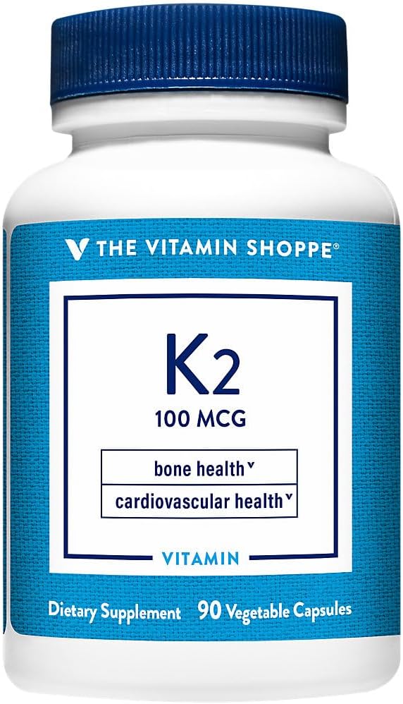 La vitamine Shoppe Vitamine K2-100 MCG (90 capsules végétariennes)