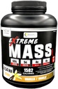 Mass Gainer Muscle Builder, 10 lb (4,54 kg) avec moins de sucre pour l'entraînement intense Entraînement Fait de haute teneur en calories Fortified whey Protein (Vanilla)