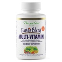 Paradise Herbs Terre mélange une fois par jour la multivitamine des femmes avec le fer, 48 superaliments organiques, probiotiques, antioxydants, vitamines A, B12, C, D, K2, 120 capsules