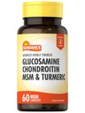 Sundance Glucosamine Chondroitine MSM et Turmeric 60 Caplets