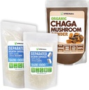 XPRS Nutra Separated Size 000 Capsules (1000 Count) with Chaga Powder (8 Ounce) Bundle