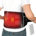 Pad de chauffage sans fil Comfytemp avec masseur pour le soulagement de la douleur au dos, masseur Portable Lower Back FSA admissible HSA Rechargeable, Cadeaux d'anniversaire pour femmes Hommes Maman Papa Aînés Noël 3 Chaleur 30 Auto-Off
