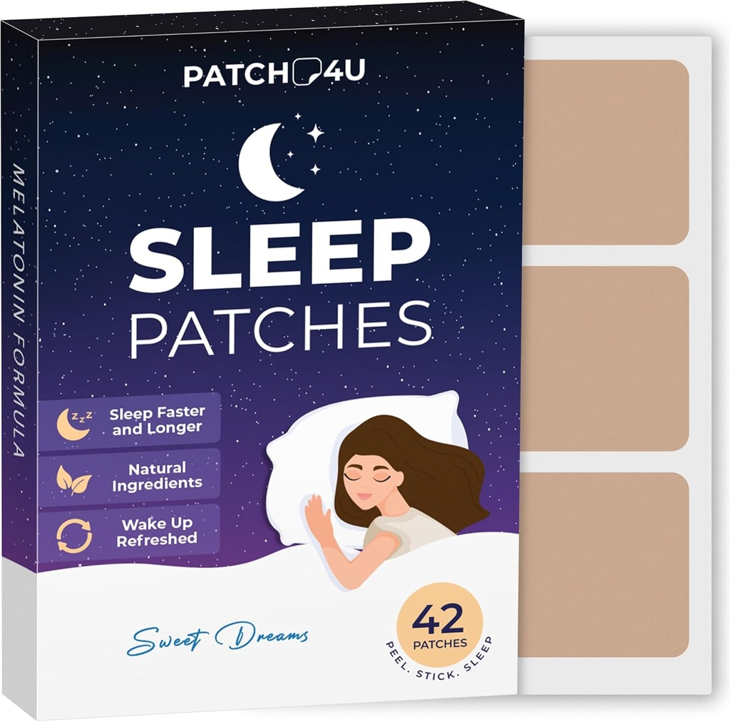 Patchs de sommeil pour adultes Extra Strength (en anglais seulement) Patch de sommeil facile à appliquer avec Melatonin & Valerian (en anglais seulement) Relax & Wake Up Rafraîchi (en anglais seulement) Confort de nuit longue durée pour les hommes et les femmes (en anglais seulement) 42 Patchs
