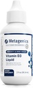 Metagenics Vitamin D3 Liquid Supplement - High Absorbency & Easy to Swallow Liquid Vitamin D3 for Bone Health & Immune Support* - Suitable for Kids - 2 fl oz - 2,275 Servings