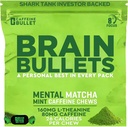 80mg Caféine & 160mg L-Theanine Focus Enhanceing Energy Chews (40 portions) – Neuroscience soutenue Nootropic Stack, acuité mentale et soutien cognitif