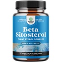 Natures Craft Plant Sterols Complex with Beta Sitostérol - Supplément Beta-Sitostérol 500mg et Stanols pour le soutien de la prostate - Supplément santé de la prostate pour les hommes - 90 comprimés