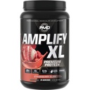 PMD Sports Amplify XL Premium Whey Protein Supplement Hydro Greens Blend - Glutamine and Whey Protein Matrix with Superfood for Muscle, Strength and Recovery - Strawberry Slam (24 Servings)
