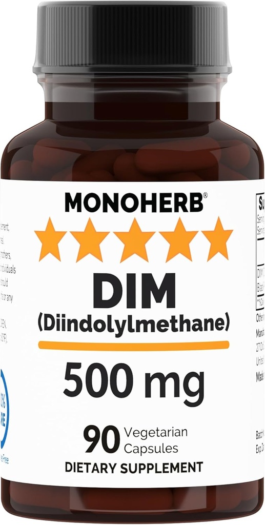 MONOHERB DIM Diindolylméthane 500 mg - 90 gélules