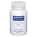Encapsulations pures Gluten/Dairy Digest Unique Mix of Enzymes to Support Healthy Gluten and Dairy Digestion*