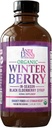 Andi Lynn's Winterberry Black Elderberry Syrup - Includes Black Elderberries, Cinnamon, Ginger, Honey & Lemon - Immune Support for Whole Family - Organic & Great Tasting Syrup 4oz