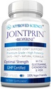 Jointprin scientifique approuvé - Supplément de soutien conjoint - Glucosamine, MSM, Chondroïtine, Turmeric, Boswellia, BioPerine - Approvisionnement de 3 mois