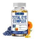 Complexe Total Eye - Lutéine + Bilberry + Zeaxanthin + Citrus Bioflavonoïdes - Supplément Ultra Vision pour les yeux sains 120 Softgels, 60 jours d'approvisionnement