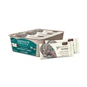 GoMacro MacroBar Barres de protéines végétales organiques - Chocolat noir + amandes (2.3 Barres d'Once, 12 Nombre)