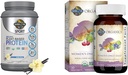 Jardin de la vie Bio Vegan Sport Protéines Poudre et une fois par jour Multi - Probiotiques, BCAA, Antioxydants, 30g Protéines végétales, Vitamines A C D3 K B6 B12, Non OGM