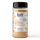 Nourritures Alive Nacho Bonneté Cheesy Levure nutritionnelle, 6oz pot de Shaker/non-fortifié, assaisonnement de poudre de fromage végétalien