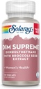 Solaray DIM Supreme 100mg de supplément de métabolisme de la ménopause et de l'estrogène avec extrait de graines de brocoli