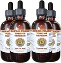 Shiitake, Maitake, Cordiceps, Reishi Liquid Extract, Organic Dried Shiitake, Maitake, Cordiceps, Reishi Tincture, Herbal Supplement, Hawaii Pharm, Made in USA, 4x4 fl.oz
