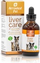 Soin du foie par NaturPet Inc pour les chats et les chiens avec le chardon de lait