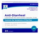 Choix de qualité Loperamide 2mg Anti-diarrhéique 24 Compte Softgel