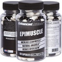 Épimuscle d'athlète amélioré - Anabolisants naturels, augmenter la masse maigre, réduire la myostatine, 250mg Épicatéchine pure/ 60 capsules